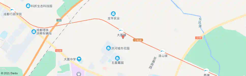 成都八一大路地铁大面铺站_公交站地图_成都公交_妙搜公交查询2025