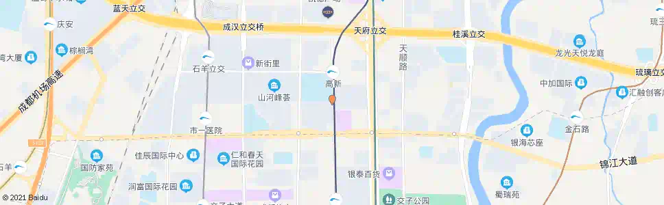 成都天晖路天益路口_公交站地图_成都公交_妙搜公交查询2025