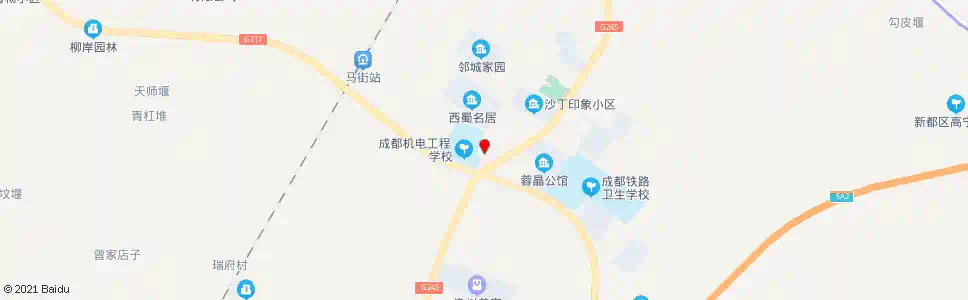 成都雷达通讯站_公交站地图_成都公交_妙搜公交查询2025