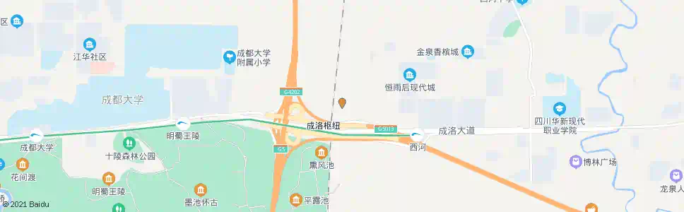成都钢铁村_公交站地图_成都公交_妙搜公交查询2025