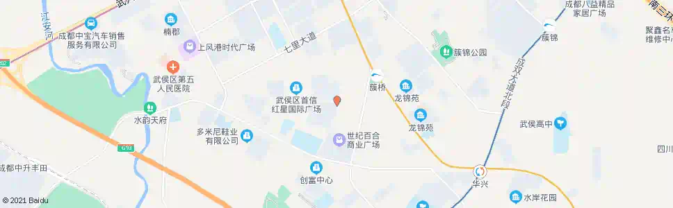 成都智达二路金履二路口_公交站地图_成都公交_妙搜公交查询2025