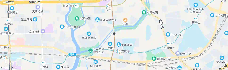 成都成仁路沙河大桥_公交站地图_成都公交_妙搜公交查询2025