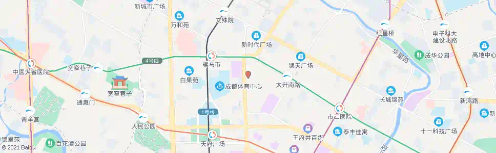 成都青少年宫_公交站地图_成都公交_妙搜公交查询2025