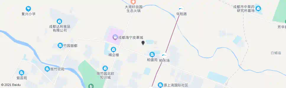 成都柏云村_公交站地图_成都公交_妙搜公交查询2025