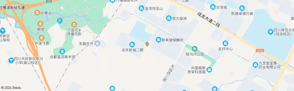 成都经开区南二路车城西四路口_公交站地图_成都公交_妙搜公交查询2025