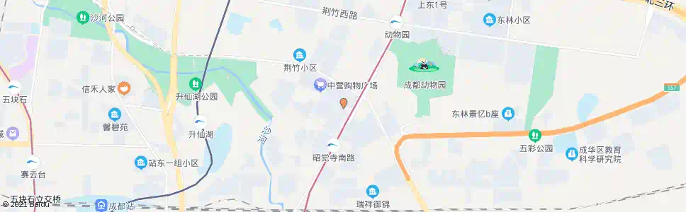 成都洪家坡_公交站地图_成都公交_妙搜公交查询2025