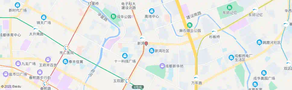 成都成钢商场_公交站地图_成都公交_妙搜公交查询2025
