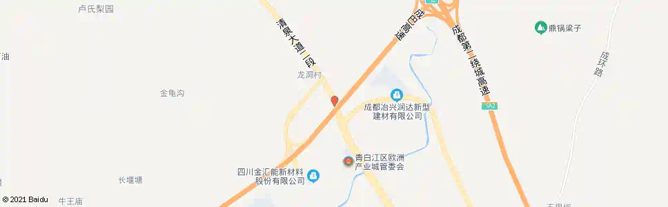 成都龙洞二组_公交站地图_成都公交_妙搜公交查询2025