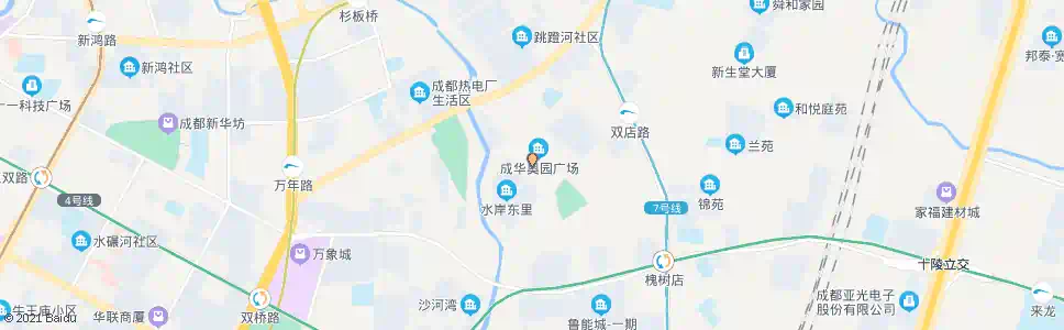成都跳蹬河南路_公交站地图_成都公交_妙搜公交查询2025