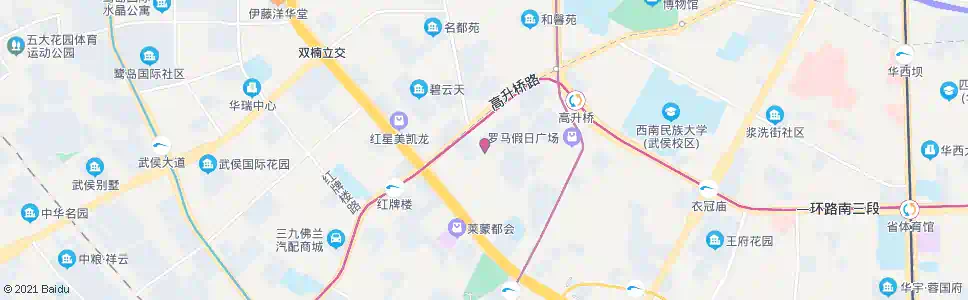 成都广福桥街口_公交站地图_成都公交_妙搜公交查询2025
