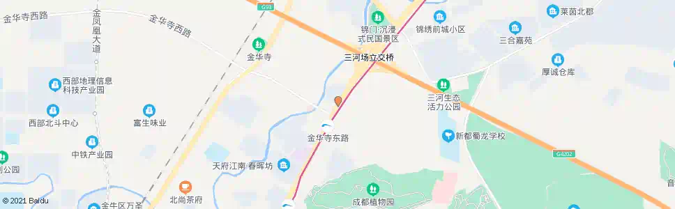 成都流溪苑_公交站地图_成都公交_妙搜公交查询2025