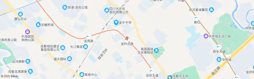 成都金科北路地铁站_公交站地图_成都公交_妙搜公交查询2025