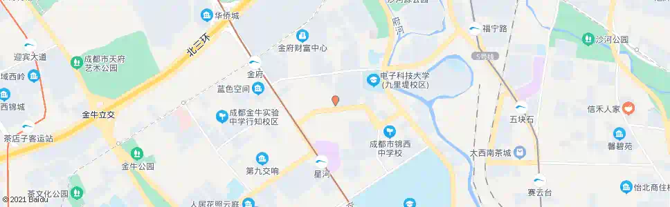 成都星辰路_公交站地图_成都公交_妙搜公交查询2025