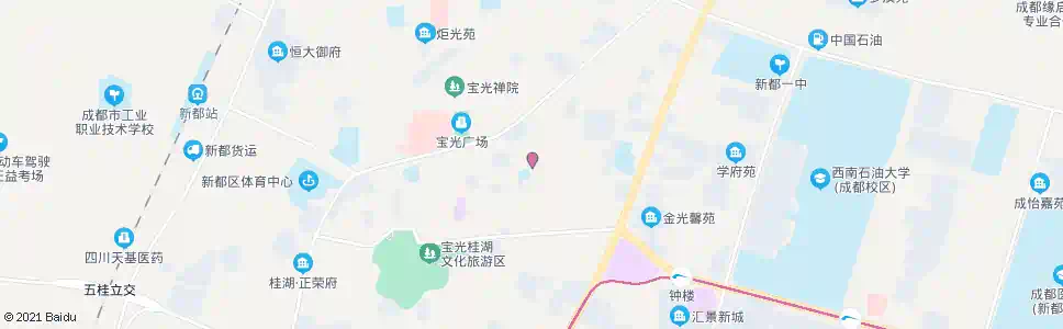 成都谕亭小学_公交站地图_成都公交_妙搜公交查询2025