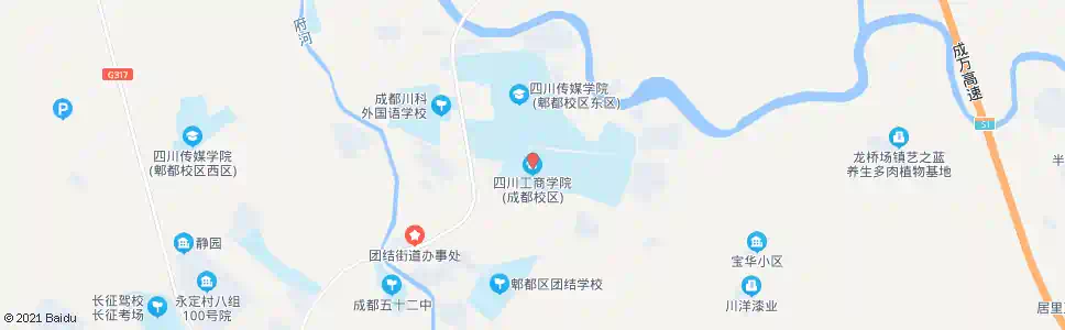成都四川工商学院_公交站地图_成都公交_妙搜公交查询2025