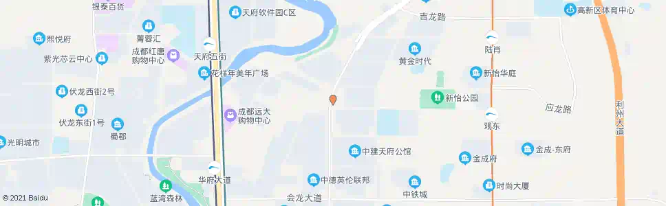 成都梓州大道应龙路口_公交站地图_成都公交_妙搜公交查询2025