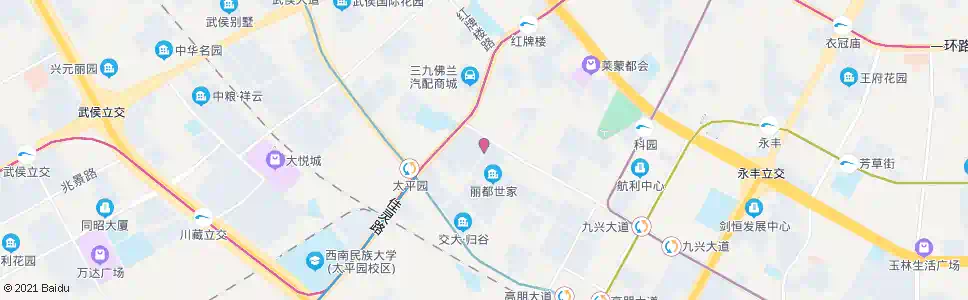 成都核桃堰路北_公交站地图_成都公交_妙搜公交查询2025