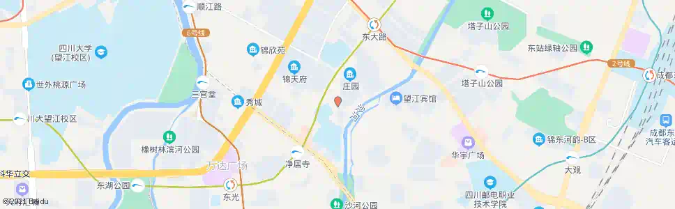 成都牛沙路_公交站地图_成都公交_妙搜公交查询2025