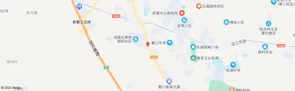 成都美林国际社区_公交站地图_成都公交_妙搜公交查询2025