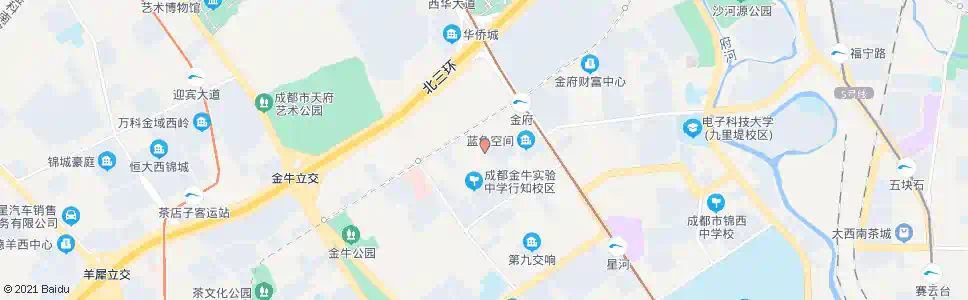 成都长庆西一路_公交站地图_成都公交_妙搜公交查询2025