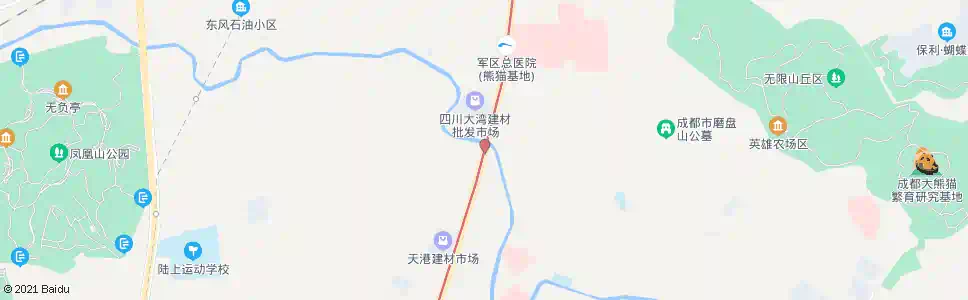 成都大湾八队_公交站地图_成都公交_妙搜公交查询2025