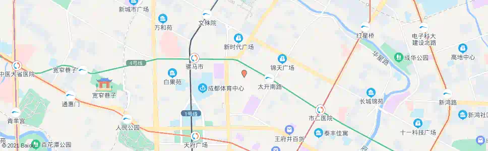 成都鼓楼北一街_公交站地图_成都公交_妙搜公交查询2025