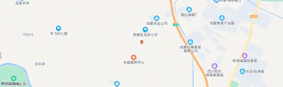 成都花红村一组_公交站地图_成都公交_妙搜公交查询2025