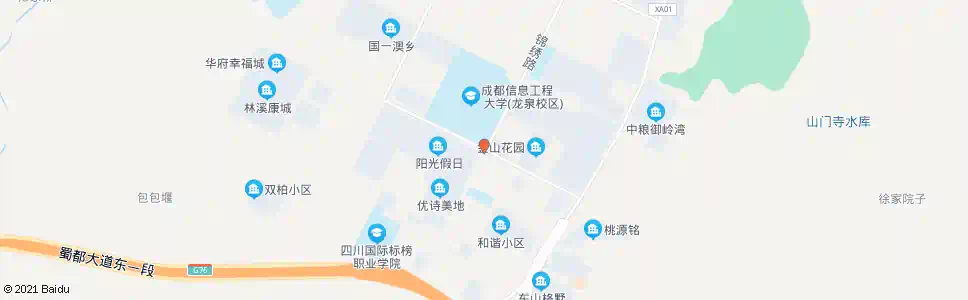 成都幸福路_公交站地图_成都公交_妙搜公交查询2025