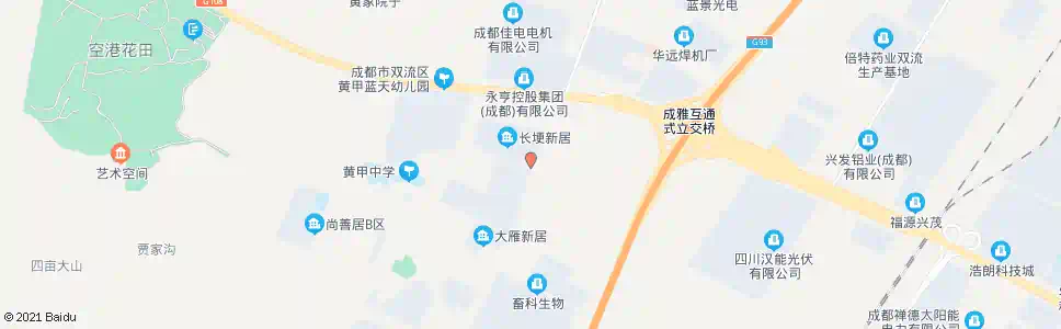 成都家园路_公交站地图_成都公交_妙搜公交查询2025