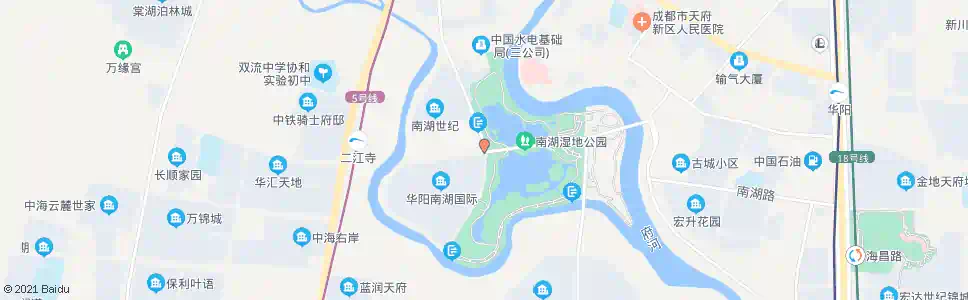 成都锦江路南湖大道口_公交站地图_成都公交_妙搜公交查询2025