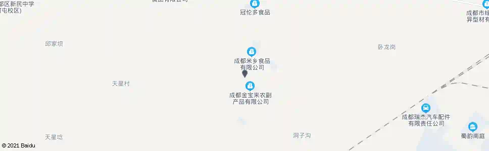成都雷大村_公交站地图_成都公交_妙搜公交查询2025