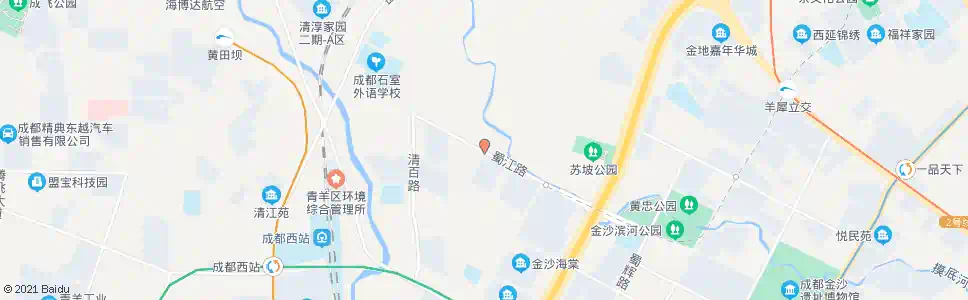 成都清源路2站_公交站地图_成都公交_妙搜公交查询2025
