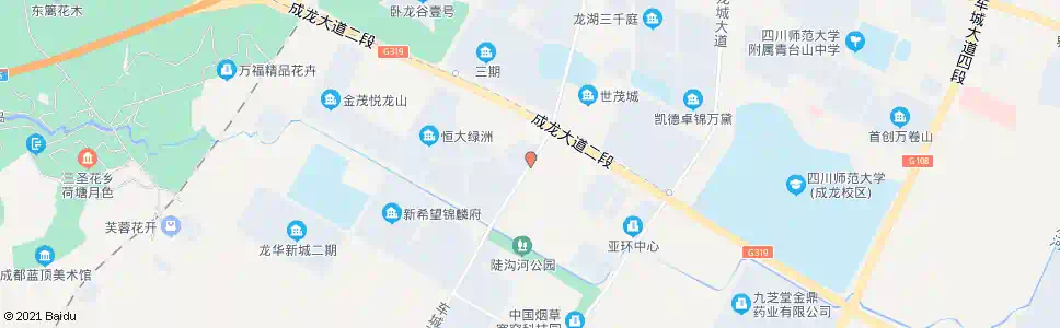 成都车城西三路_公交站地图_成都公交_妙搜公交查询2025