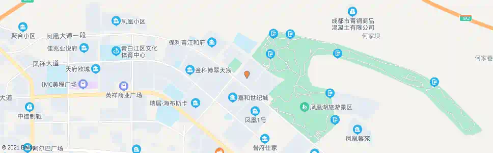成都公园世家_公交站地图_成都公交_妙搜公交查询2025