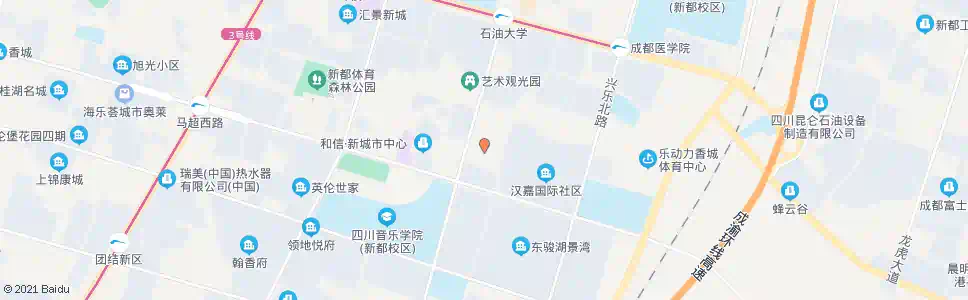 成都新都国际广场_公交站地图_成都公交_妙搜公交查询2025