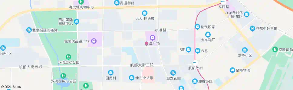 成都港都路_公交站地图_成都公交_妙搜公交查询2025