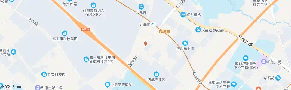 成都天润路百草路口_公交站地图_成都公交_妙搜公交查询2025