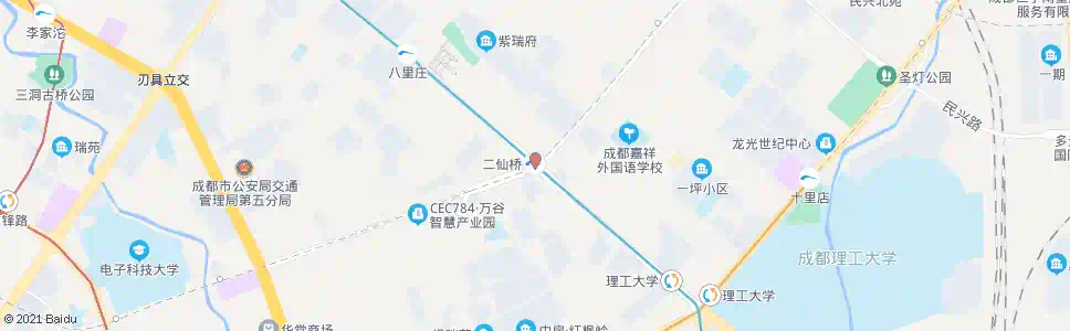 成都二仙桥_公交站地图_成都公交_妙搜公交查询2025