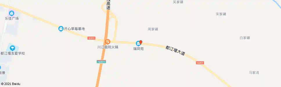 成都沙西线聚源路口_公交站地图_成都公交_妙搜公交查询2025