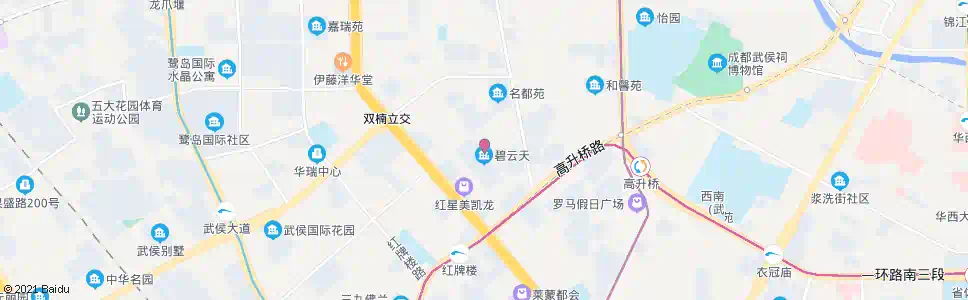 成都广福桥西街_公交站地图_成都公交_妙搜公交查询2025