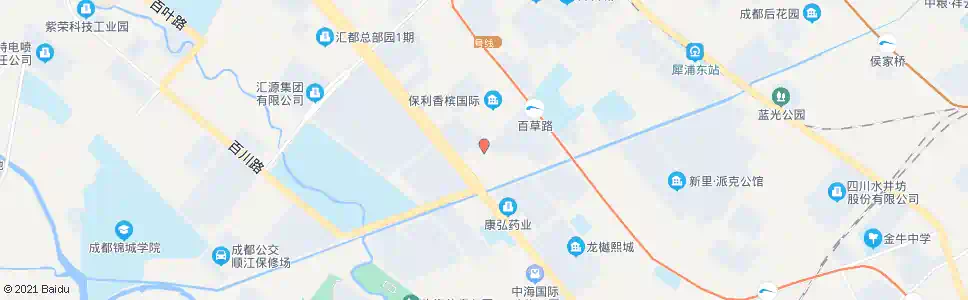 成都天目路南_公交站地图_成都公交_妙搜公交查询2025