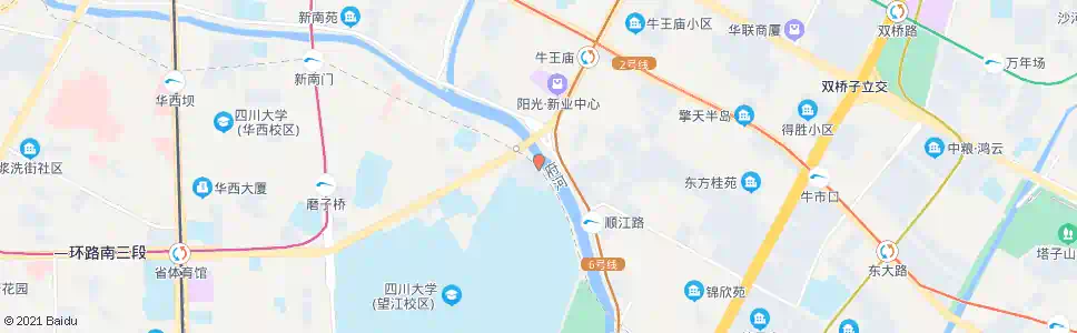 成都望江路_公交站地图_成都公交_妙搜公交查询2025