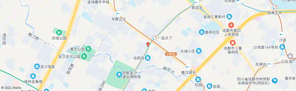 成都同和路蜀汉路口_公交站地图_成都公交_妙搜公交查询2025