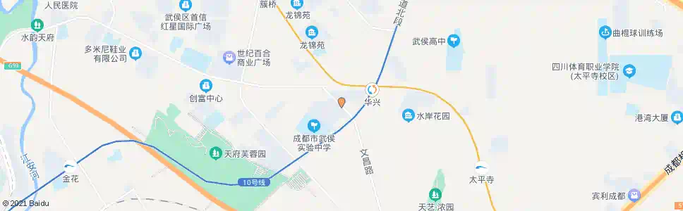 成都文昌路北_公交站地图_成都公交_妙搜公交查询2025