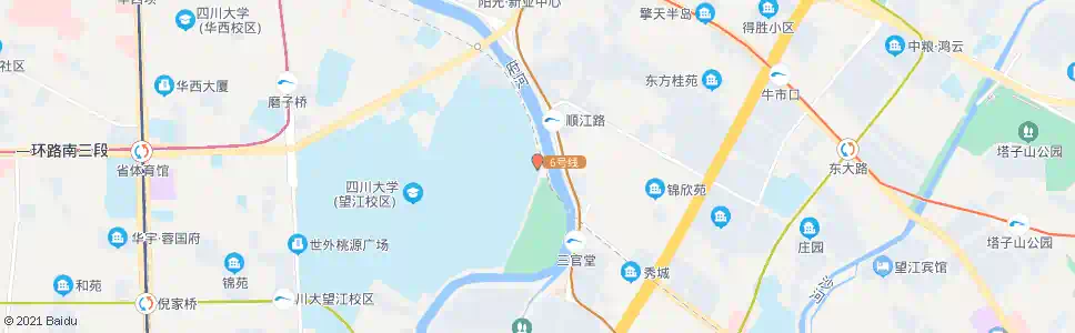 成都望江楼公园_公交站地图_成都公交_妙搜公交查询2025