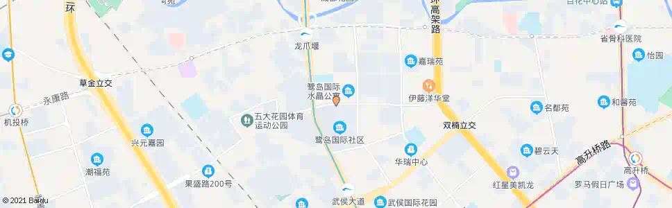 成都鹭岛路_公交站地图_成都公交_妙搜公交查询2025
