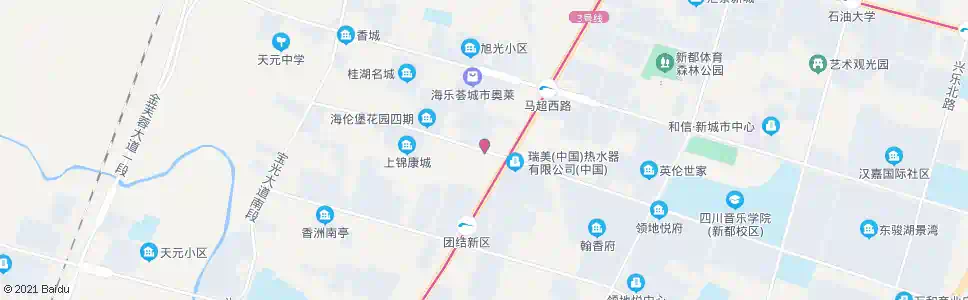 成都学院路西段_公交站地图_成都公交_妙搜公交查询2025