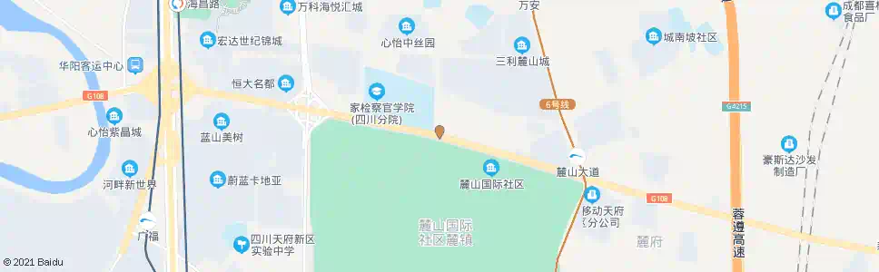 成都天府基金小镇_公交站地图_成都公交_妙搜公交查询2025