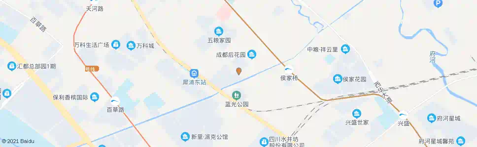 成都华都大道东二段_公交站地图_成都公交_妙搜公交查询2025
