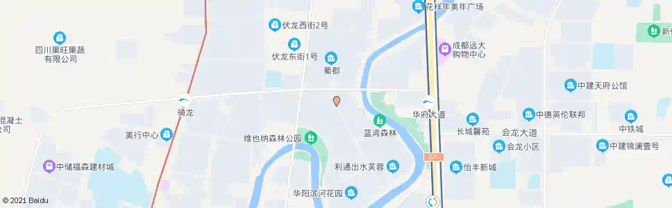 成都新希望大道北_公交站地图_成都公交_妙搜公交查询2025